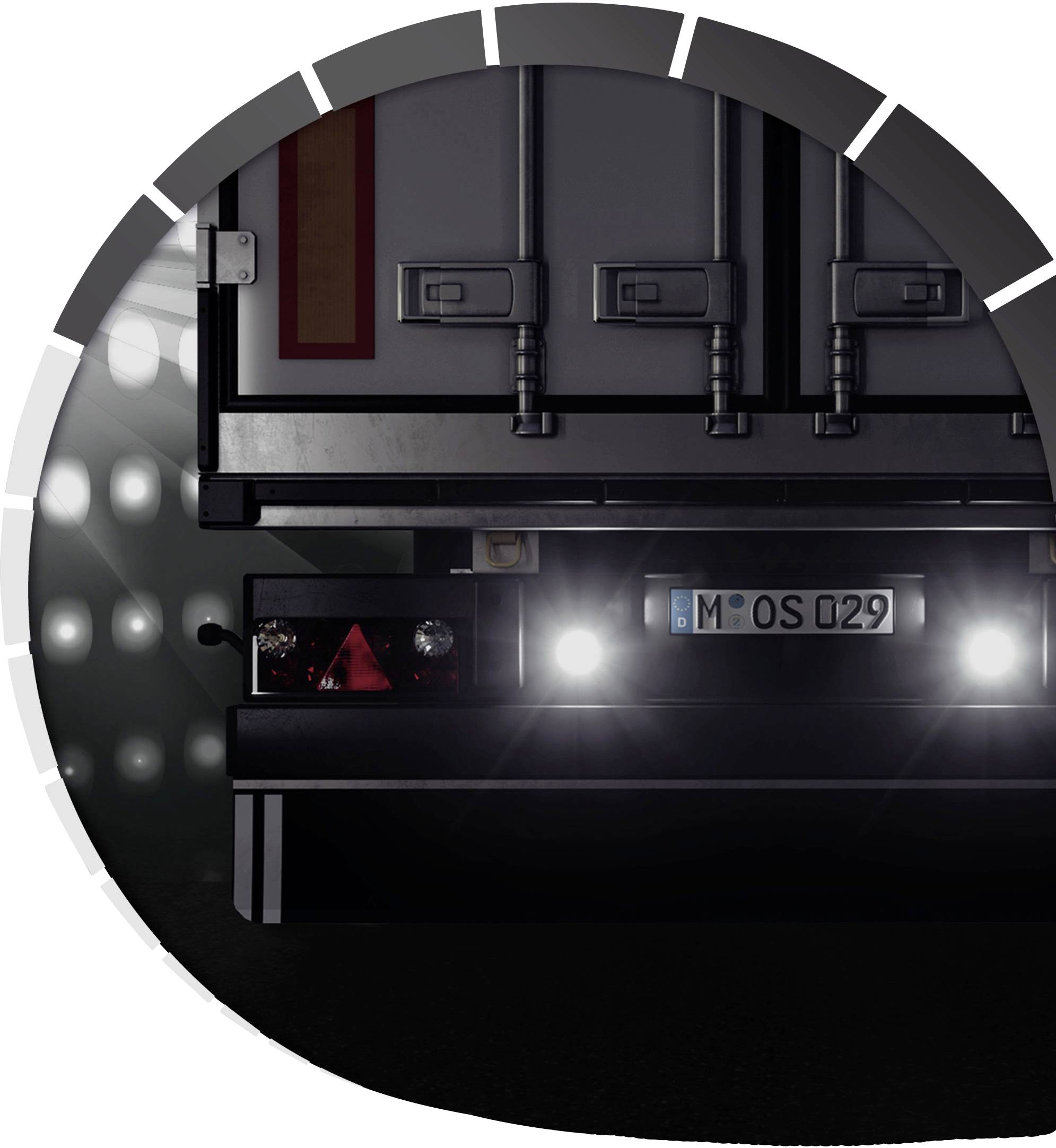 Osram Achteruitrijlamp LED 15W voor 12V/24V Voertuigen REVERSING VX120R-WD-21