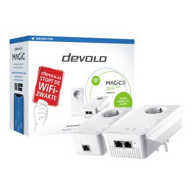 Devolo Magic 2 WiFi next Starter Kit Powerline WiFi starterkit 8622 NL Powerline, WiFi 2400 MBit/s