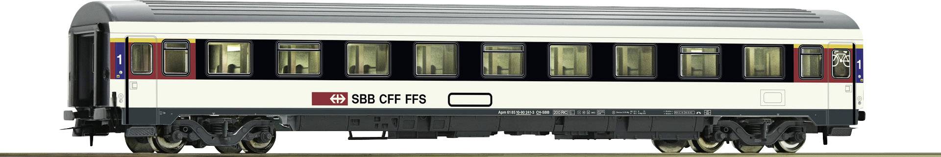 Roco 54166 Eurocity coupérijtuig 1. Klasse, SBB 1e klas