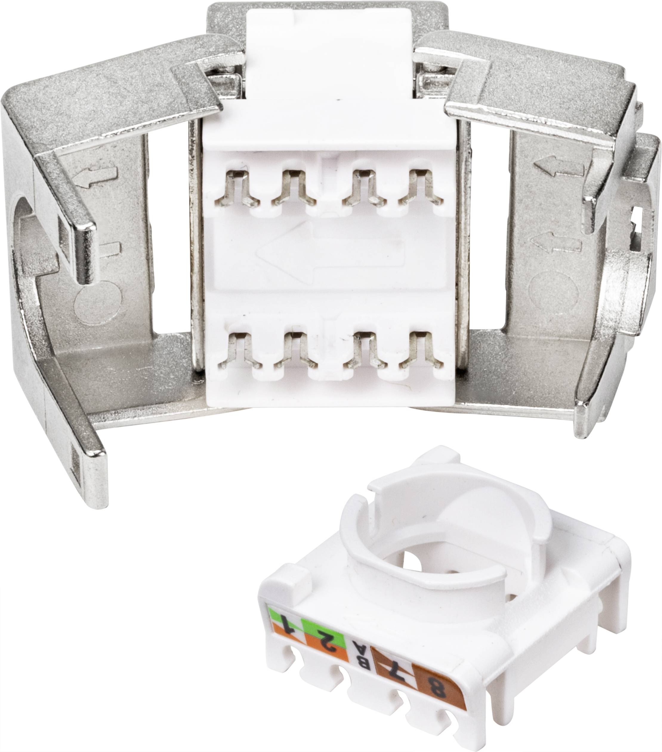 Renkforce Netwerk Adapter CAT 6A UTP 500 MHz keystone-3