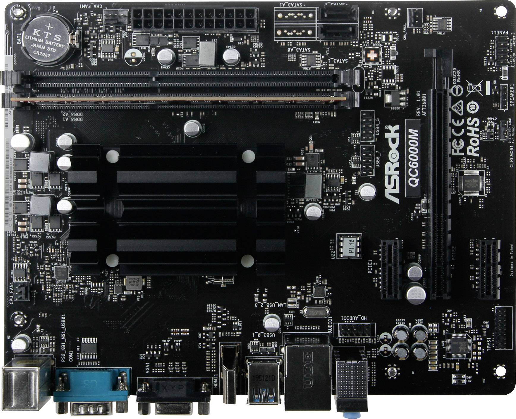 Renkforce PC tuning kit AMD E2 E2-6110 (4 x 1.5 GHz) 8 GB AMD Radeon R2 ...