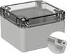 TRU COMPONENTS TC-9065448 Outdoorbehuizing 82 x 80 x 55 Polycarbonaat Grijs-wit (RAL 7035) 1 stuk(s)
