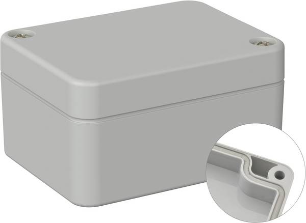 TRU COMPONENTS  TC-9065592 Industriële behuizing 65 x 50 x 35  ABS  Grijs-wit (RAL 7035) 1 stuk(s)