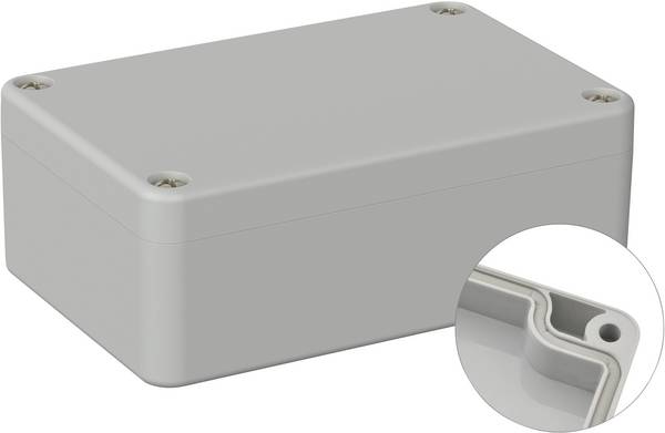 TRU COMPONENTS TC-9065596 Industriële behuizing 98 x 64 x 36.4 ABS Grijs-wit (RAL 7035) 1 stuk(s)