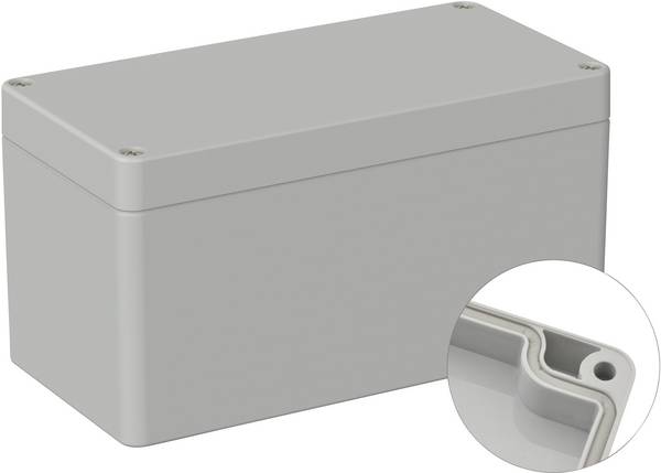 TRU COMPONENTS  TC-9065664 Industriële behuizing 160 x 80 x 85  ABS  Grijs-wit (RAL 7035) 1 stuk(s)