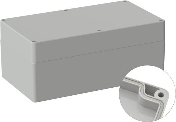 TRU COMPONENTS  TC-9065732 Industriële behuizing 360 x 200 x 149.5  ABS  Grijs-wit (RAL 7035) 1 stuk(s)