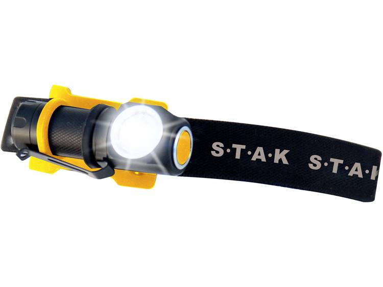 STAK Sentinel LED Hoofdlamp werkt op een accu 600 lm ST426