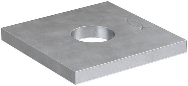 Fischer FFF 1 fvz Verbindingsplaat  Staal  547506 25 stuk(s)