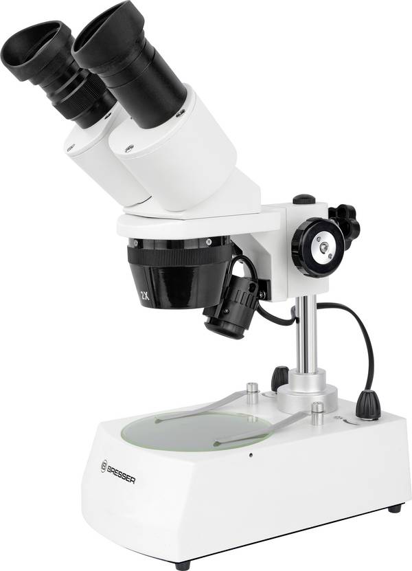 Bresser Optik 5803600 Erudit ICD Stereomicroscoop Binoculair 40 x Opvallend licht, Doorvallend licht