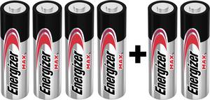 Conrad Energizer Max 4+2 AA batterij (penlite) Alkaline 1.5 V 6 stuk(s) aanbieding