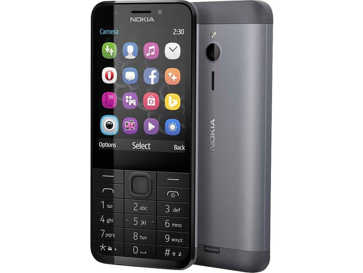 Nokia Dual-SIM telefoon Zwart