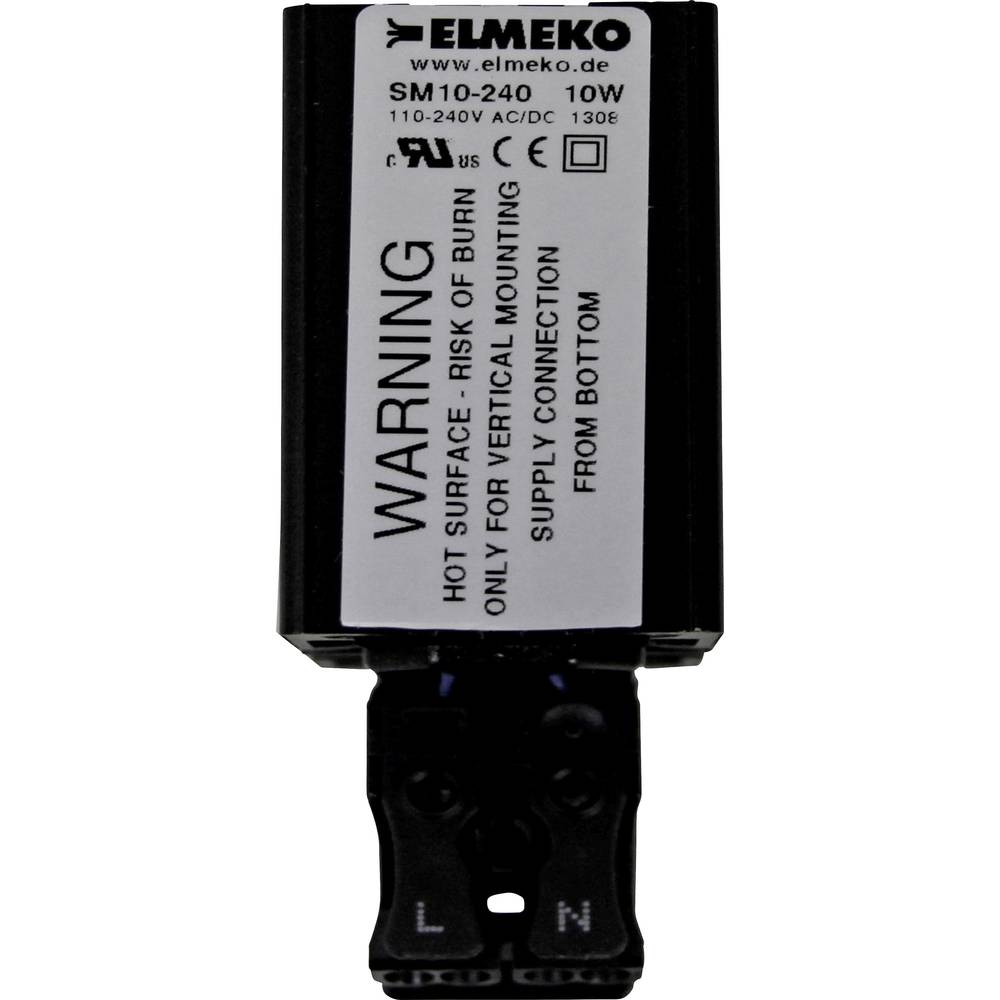 Elmeko SM 10 Schakelkastverwarming 110 - 240 V DC/AC 10 W (l x b x h) 80 x 30 x 60 mm 1 stuk(s)