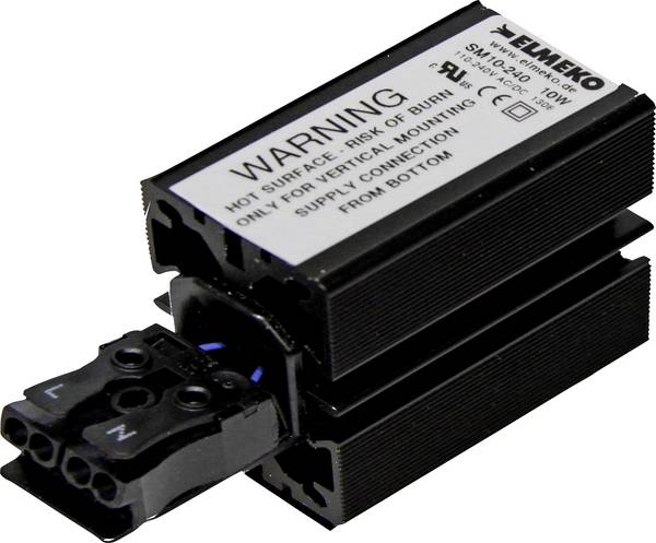 Elmeko SM 10 Schakelkastverwarming 12 - 24 V DC/AC 10 W (l x b x h) 80 x 30 x 60 mm Piece 1 stuk(s)