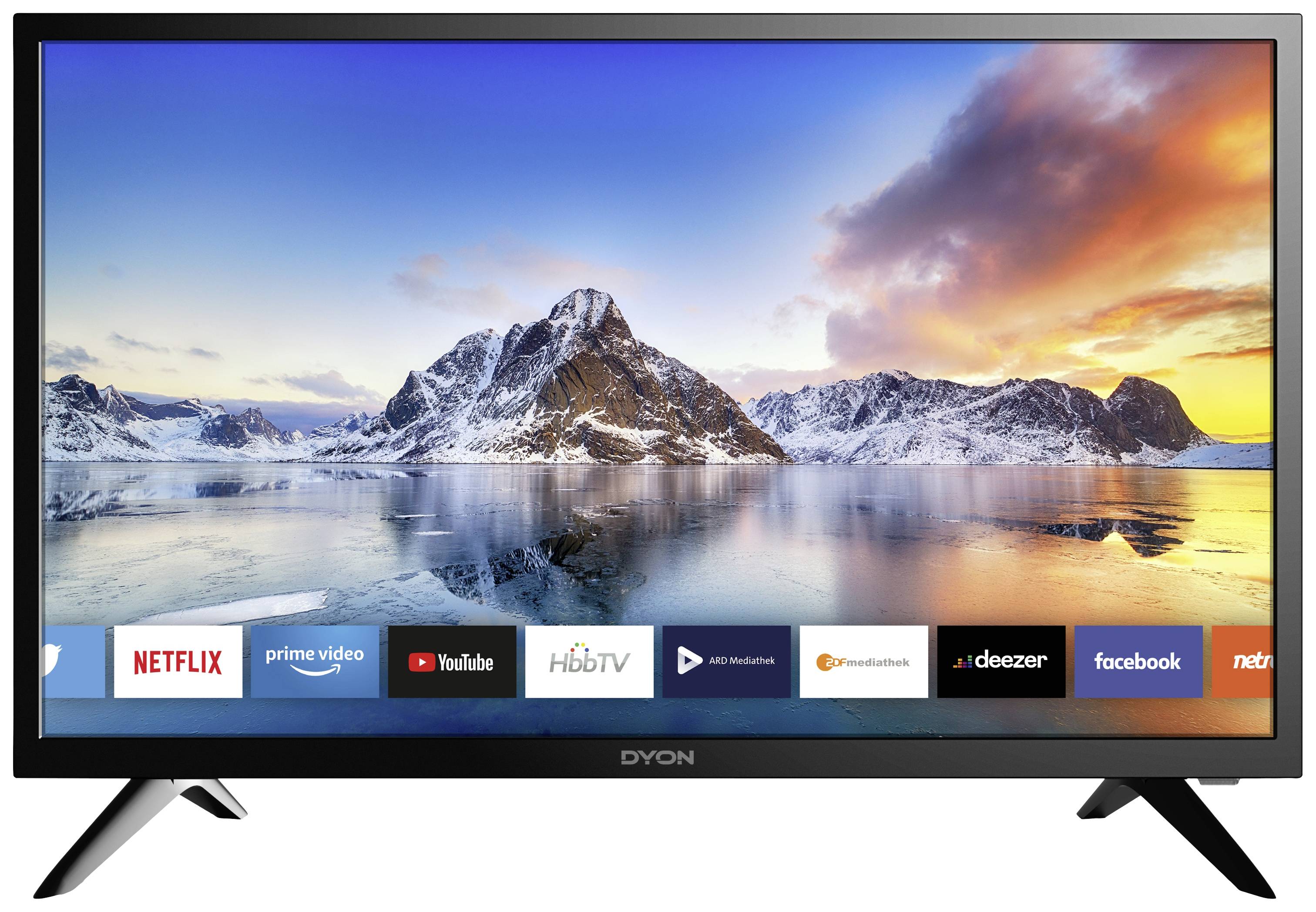 Afleiden min erts Dyon Smart 24 XT LED-TV 60.96 cm 23.6 inch Energielabel F (A - G) Zwart |  Conrad.nl