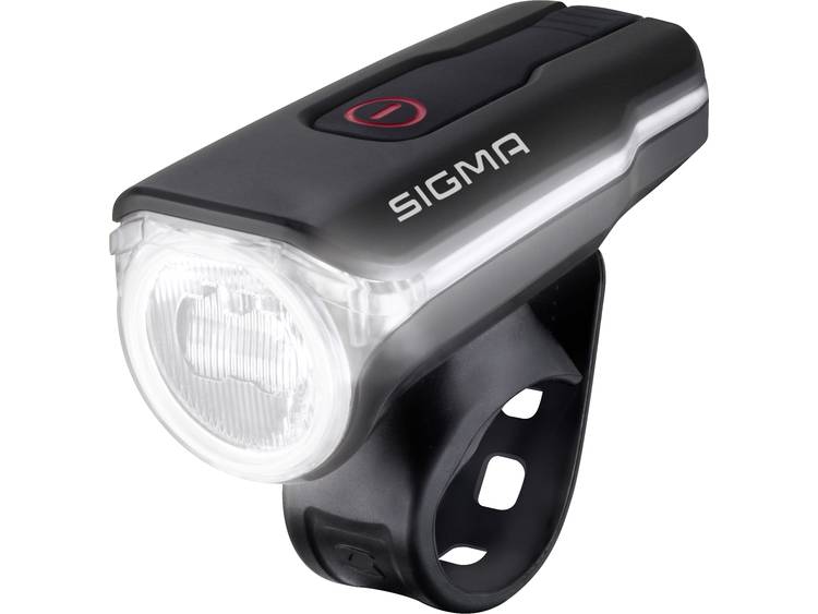 Sigma koplamp Aura 60 Lux led USB oplaadbaar 90 mm zwart