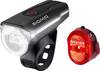 Sigma AURA 60 / Nugget Set Koplamp LED werkt op een accu Zwart