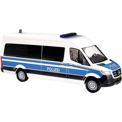 Busch 52606 H0 Mercedes Benz Sprinter, politie Hamburg