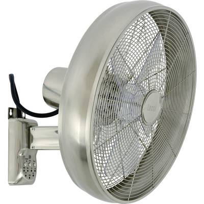 Lucci AIR BC Wandventilator 50 W (Ø) 410 mm Chroom