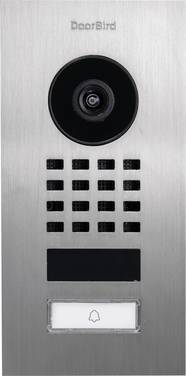 DoorBird D1101V Unterputz  Buitenunit voor Video-deurintercom via WiFi WiFi, LAN  RVS V2A (geborsteld)