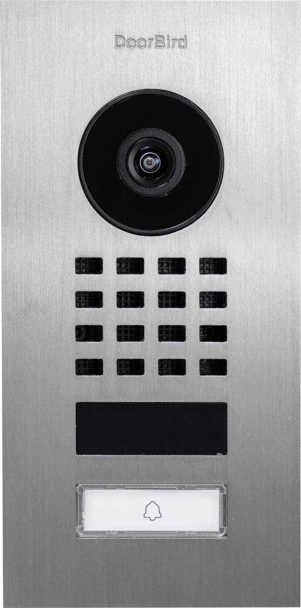 DoorBird D1101V Unterputz  Buitenunit voor Video-deurintercom via WiFi WiFi, LAN  RVS V4A (geborsteld)