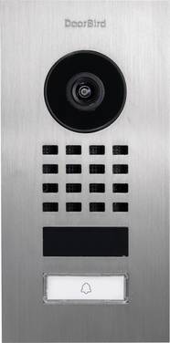 DoorBird D1101V Unterputz Video-deurintercom via WiFi WiFi, LAN Buitenunit voor  RVS V4A (geborsteld)
