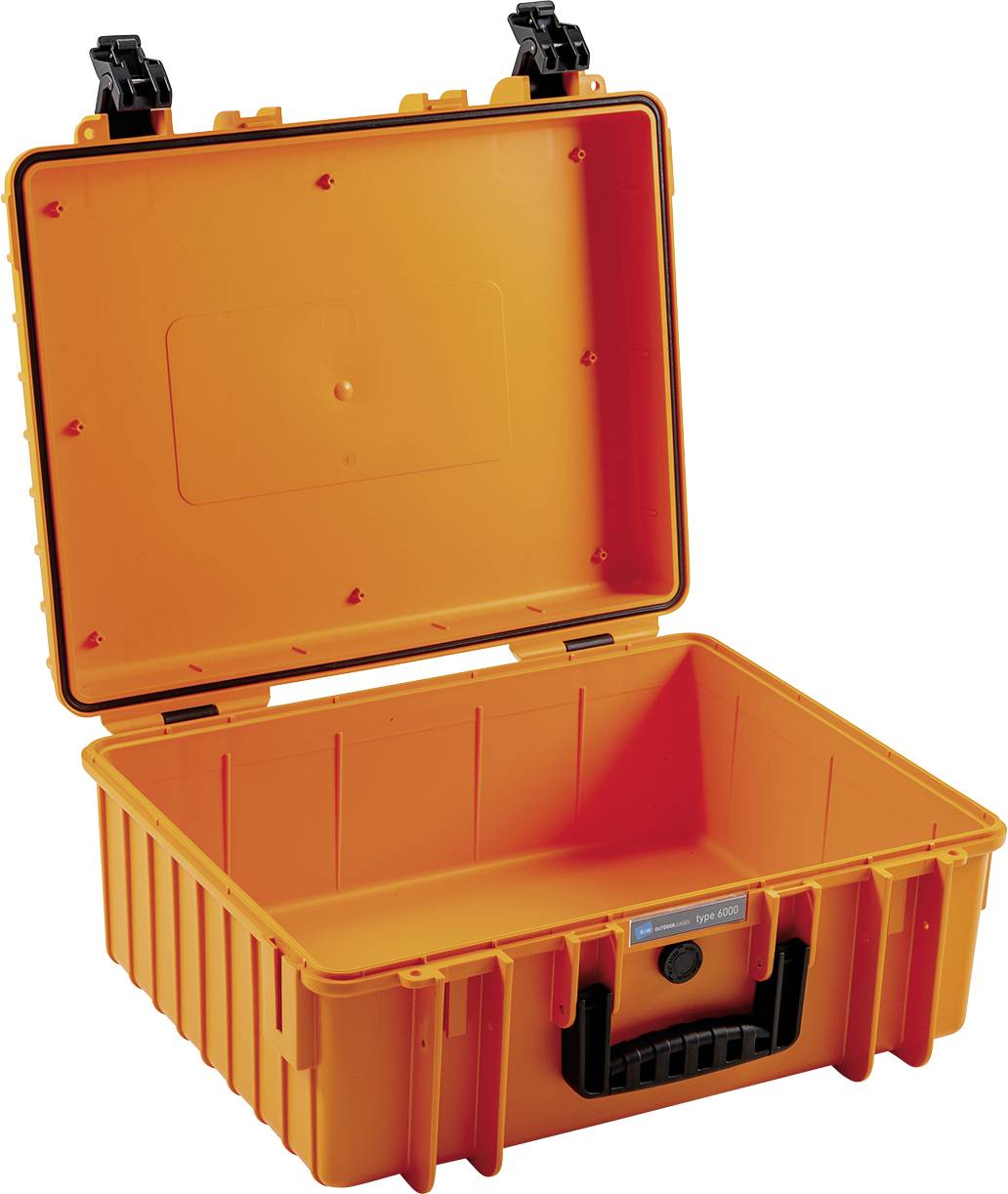 B & W International Outdoor-koffer outdoor.cases Typ 6000 32.6 l (l x b x h) 510 x 510 x 215 mm Oranje 6000/O