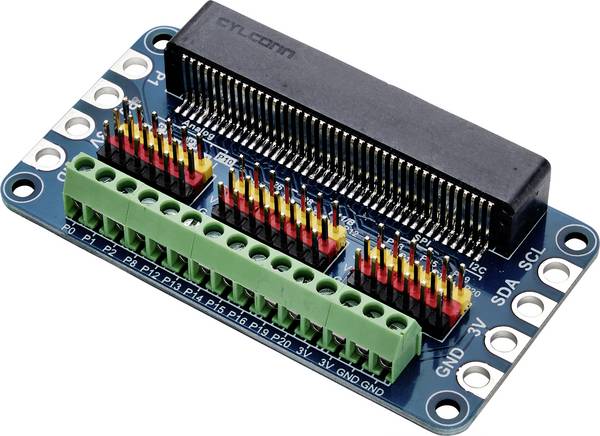 TRU COMPONENTS TC-9072540 Uitbreidingsboard Geschikt voor serie: BBC micro:bit 1 stuk(s)
