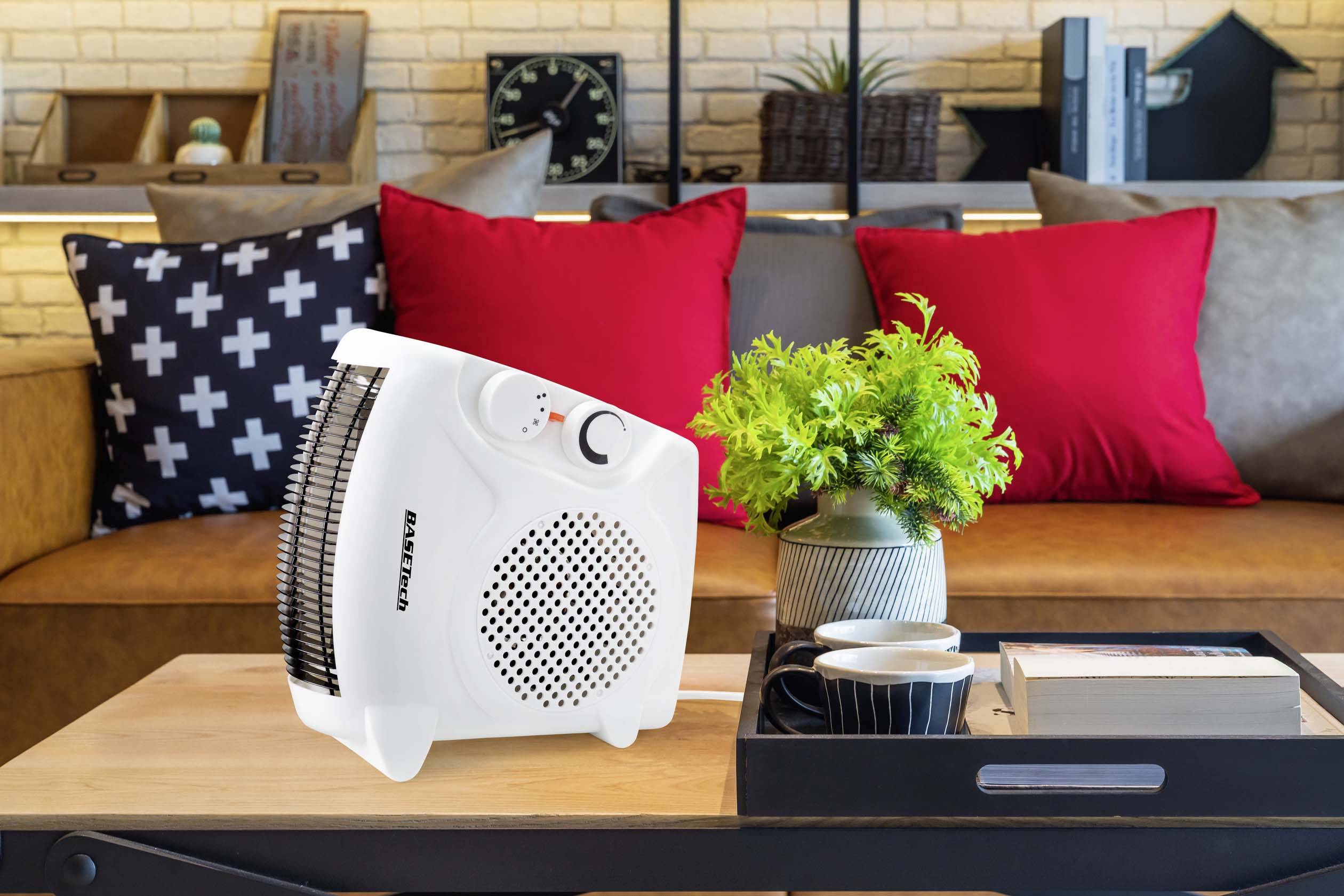 Basetech Ventilatorkachel 16 m² Wit-6