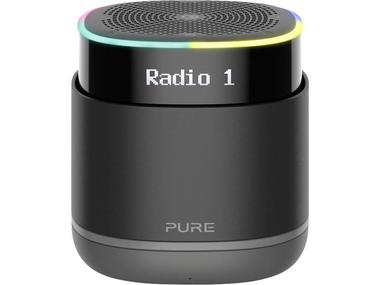 Pure StreamR Slimme luidspreker AUX, Amazon Alexa geÃ¯ntegreerd, WiFi Zwart