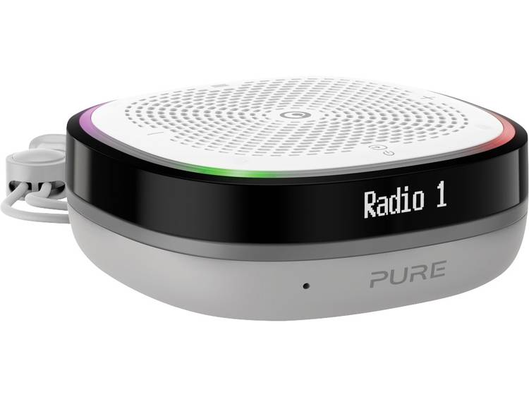 Pure StreamR Splash Slimme luidspreker FM radio, Outdoor, Waterdicht, WiFi Grijs