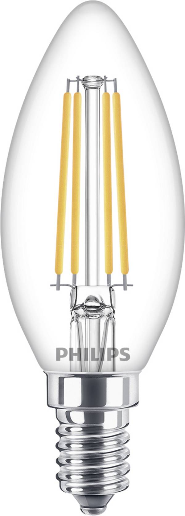 Philips LED 76219300 LED-lamp Energielabel E (A - G) E14 Kaars 6.5 W = 60 W Warmwit (Ø x l) 3.5 cm x 9.7 cm  1 stuk(s)