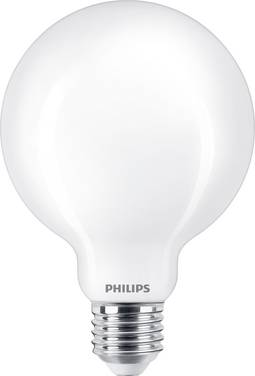 Philips LED 76469200 LED-lamp Energielabel E (A - G) E27 Globe 7 W = 60 W Warmwit (Ø x h) 9.5 cm x 150 mm  1 stuk(s)