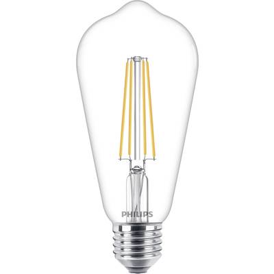 Philips Lighting 76303900 LED-lamp Energielabel F (A - G) E27 Speciale vorm 4.3 W = 40 W Warmwit (Ø x l) 6.4 cm x 14 cm 