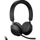 Jabra Evolve2 65 MS On Ear headset Bluetooth Stereo Zwart Volumeregeling, Indicator voor batterijstatus, Microfoon uitsc