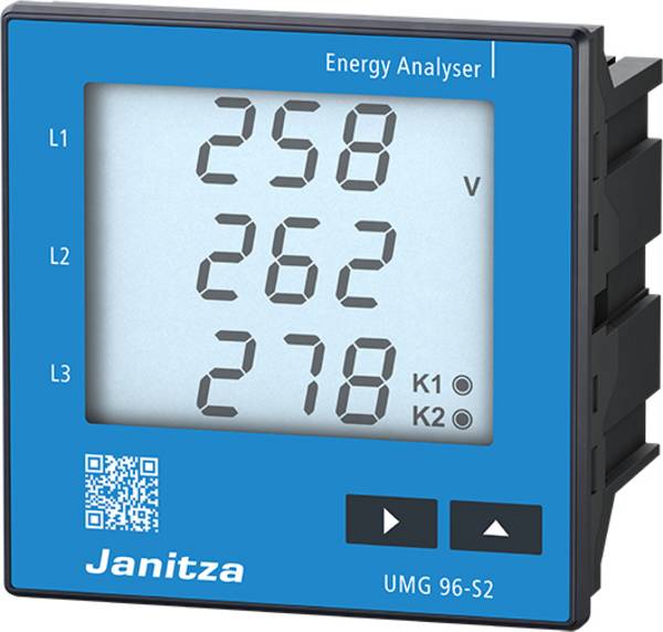 Janitza UMG 96-S2 Digitaal inbouwmeetapparaat