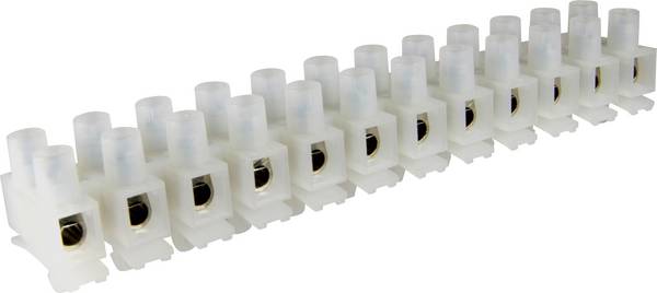 Adels-Contact 124512 Kroonsteen Flexibel: 0.5-2.5 mm² Massief: - Aantal polen: 12 40 stuk(s) Natuur