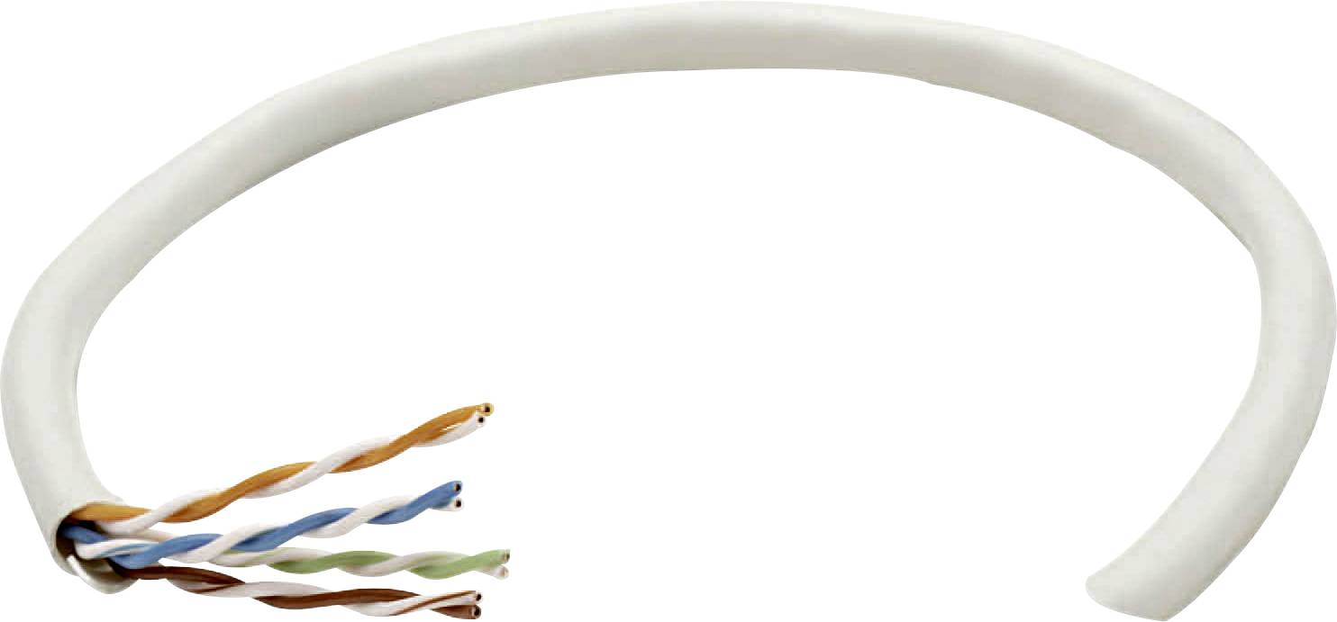 Intellinet 334136 Installatiekabel CAT 6 U/UTP Grijs 305 m