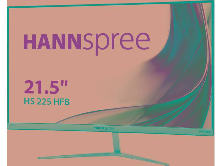 Hannspree HS 225 HFB LED display 54,6 cm (21.5) Full HD Flat Zwart, Zilver