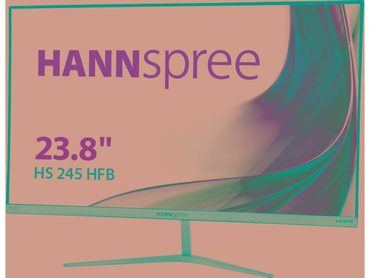 Hannspree Hanns.G HS 245 HFB LED display 60,5 cm (23.8) Full HD Flat Mat Zwart, Zilver