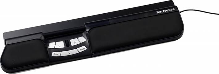 BakkerElkhuizen Barmouse Muis USB Zwart 7 Toetsen