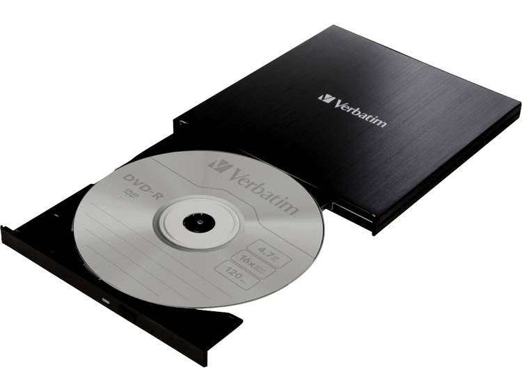 Verbatim Externe DVD-brander Retail USB 3.2 (Gen 2) Zwart