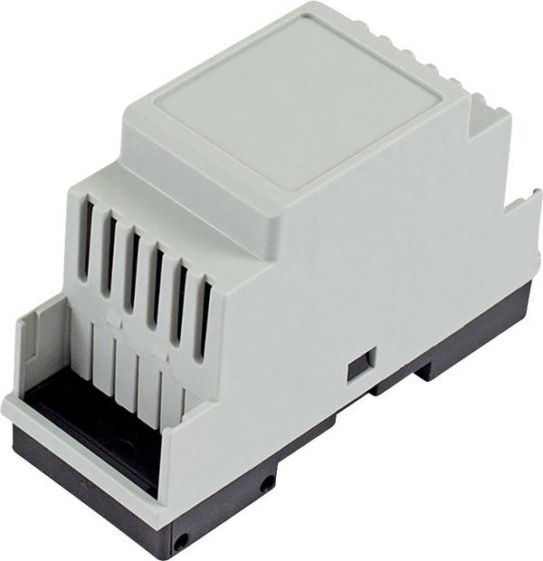 Hammond Electronics DIN-rail-behuizing 90 x 35 x 58 Polycarbonaat Lichtgrijs 1 stuk(s)