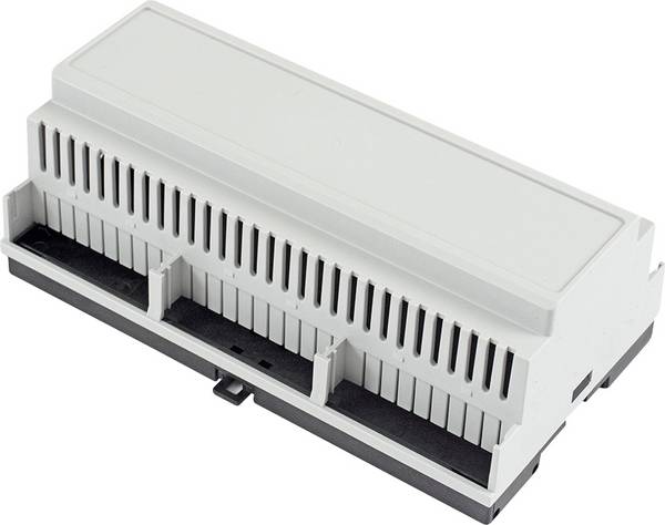 Hammond Electronics DIN-rail-behuizing 90 x 158 x 58 Polycarbonaat Lichtgrijs 1 stuk(s)