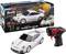 Afstandsbediende modelauto 'Porsche 911 GT3 RS' op schaal 1:24, in het wit met rode details, inclusief afstandsbediening en verpakking.