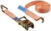 TOOLCRAFT Spanband (tweedelig) Trekkracht (lc) vastbinden (enkel/direct)=1500 daN (l x b) 8000 mm x 38 mm Ratelinrichting