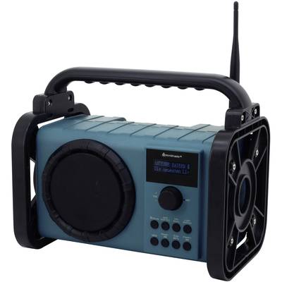 soundmaster DAB80 Bouwradio DAB+, VHF (FM) Bluetooth Handsfreefunctie, Spatwaterbestendig, Stofdicht Turquoise