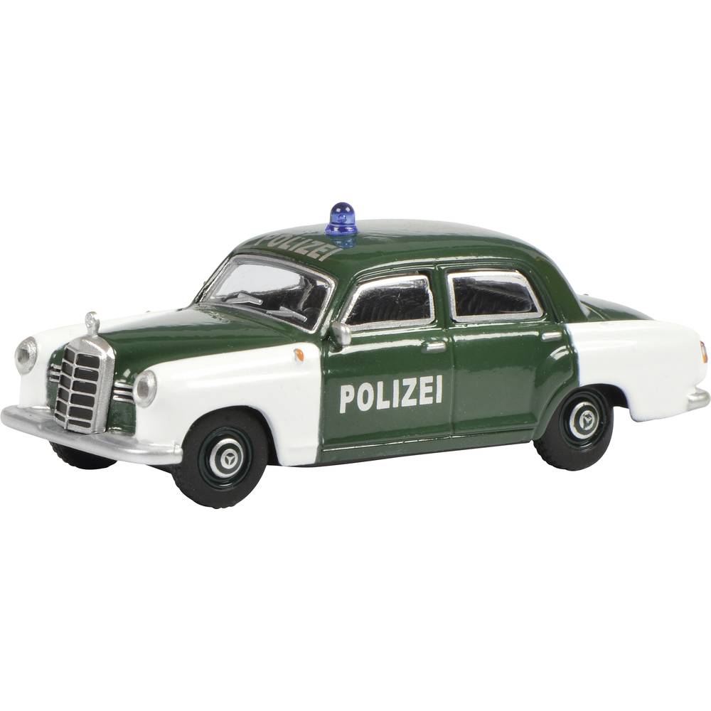 Mercedes-Benz 180 D (W120) Ponton Polizei - 1:64 - Schuco