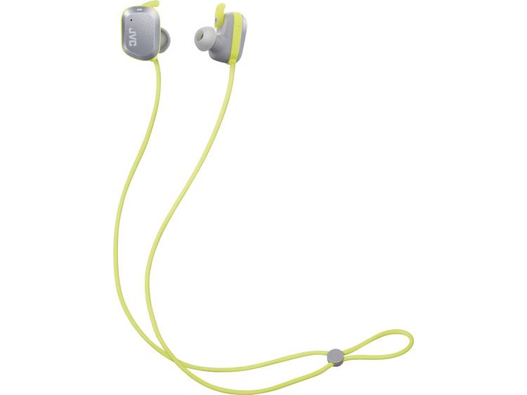 JVC HA-AE1W-H Bluetooth Sport In Ear oordopjes Geel, Zilver