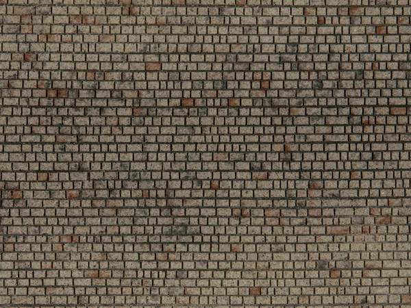 NOCH 0060372 H0 Muur met metselwerk Kuboid
