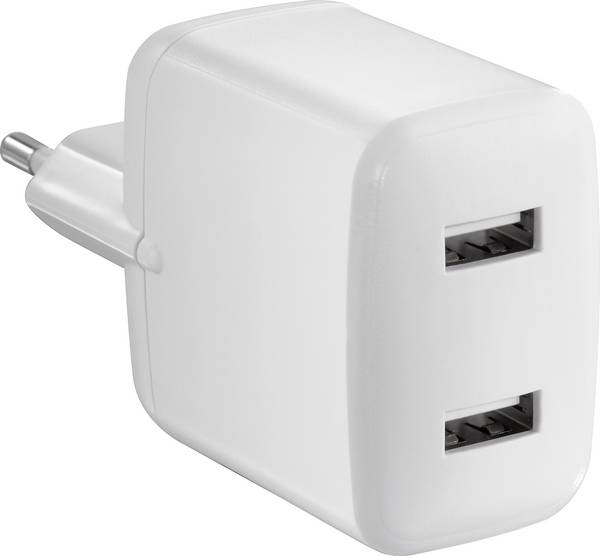 VOLTCRAFT UC-2AXX001 USB-oplader 24 W Binnen Uitgangsstroom (max.) 4800 mA 2 x 2x USB-A